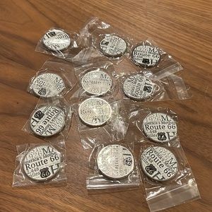 Route 66 Magnets Set of 12
